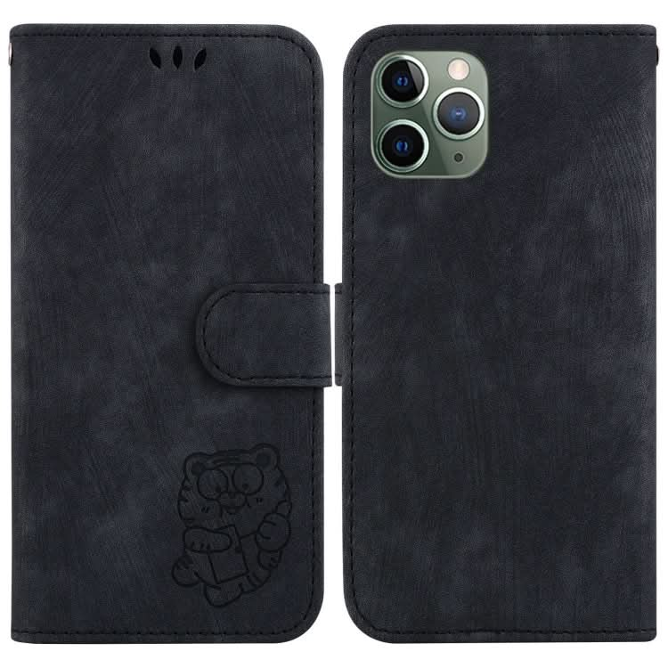 Little Tiger Embossed Leather Phone Case, Series 4