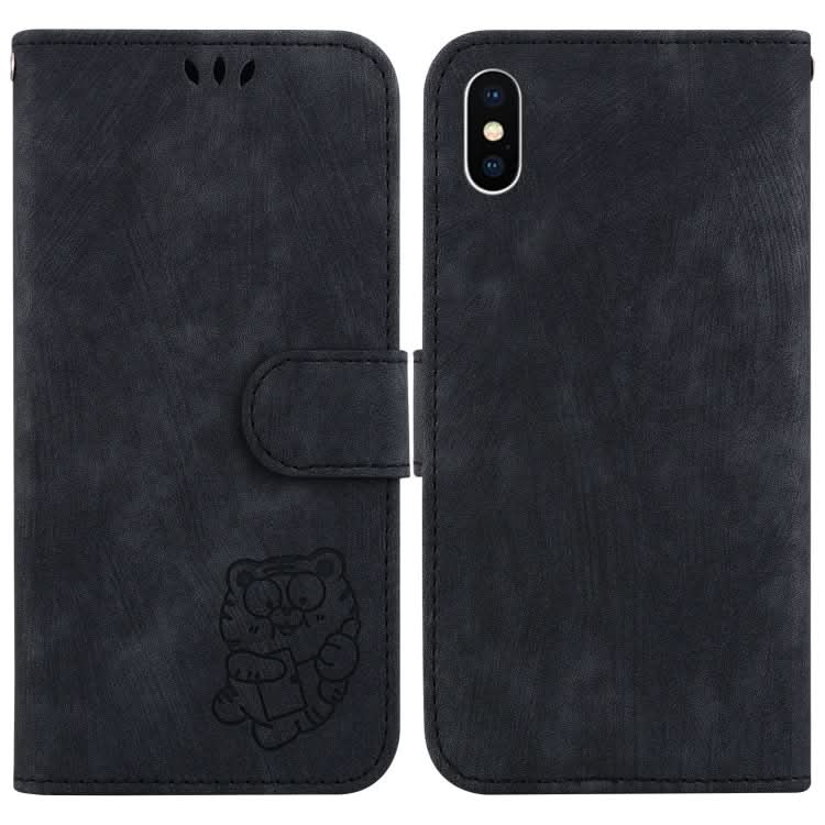 Little Tiger Embossed Leather Phone Case, Series 2