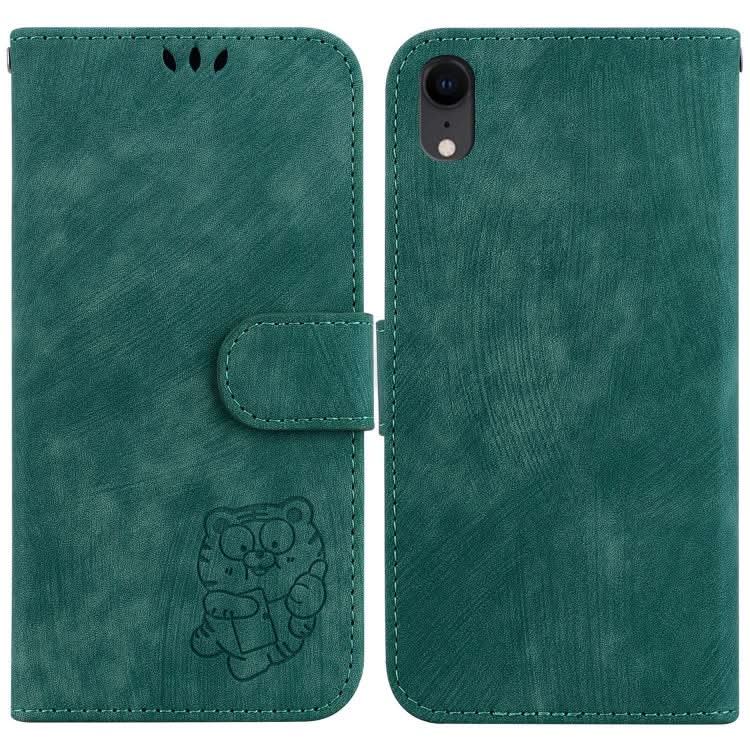 Little Tiger Embossed Leather Phone Case, Series 1