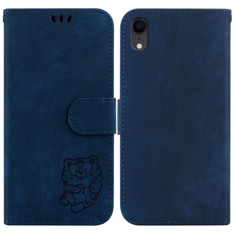 Little Tiger Embossed Leather Phone Case, Series 1