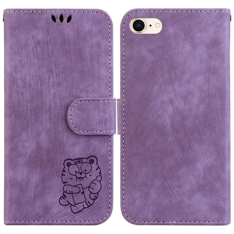 Little Tiger Embossed Leather Phone Case, Series 3