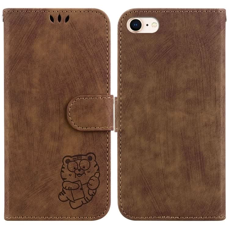 Little Tiger Embossed Leather Phone Case, Series 3