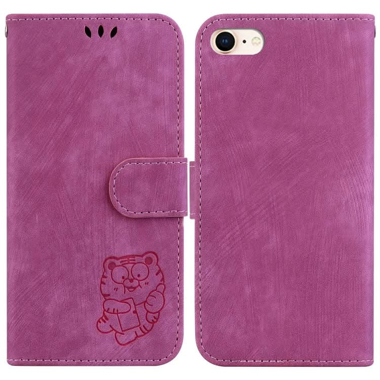 Little Tiger Embossed Leather Phone Case, Series 3