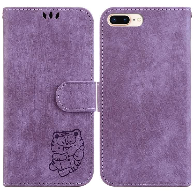 Little Tiger Embossed Leather Phone Case, Series 5