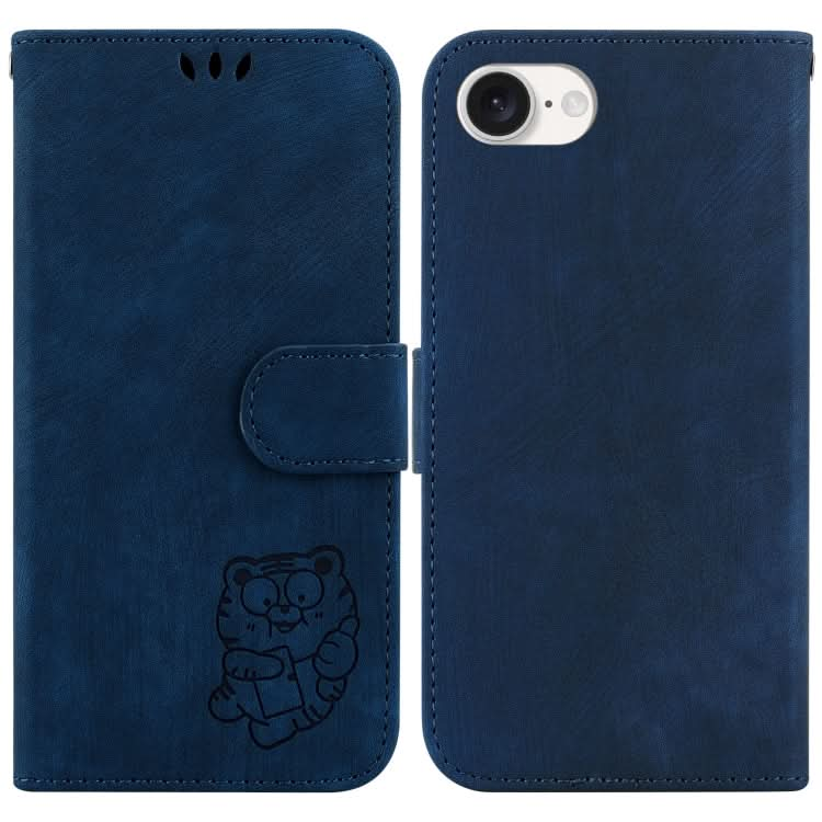 Little Tiger Embossed Leather Phone Case, Series 3