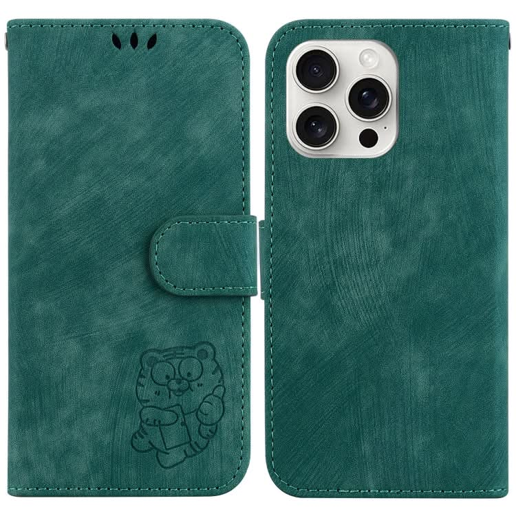 Little Tiger Embossed Leather Phone Case, Series 3