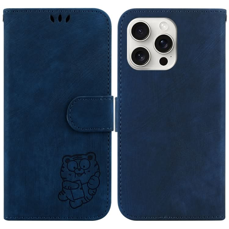 Little Tiger Embossed Leather Phone Case, Series 3