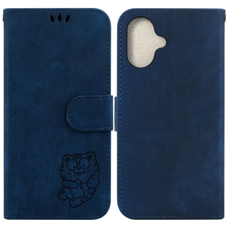 Little Tiger Embossed Leather Phone Case, Series 1