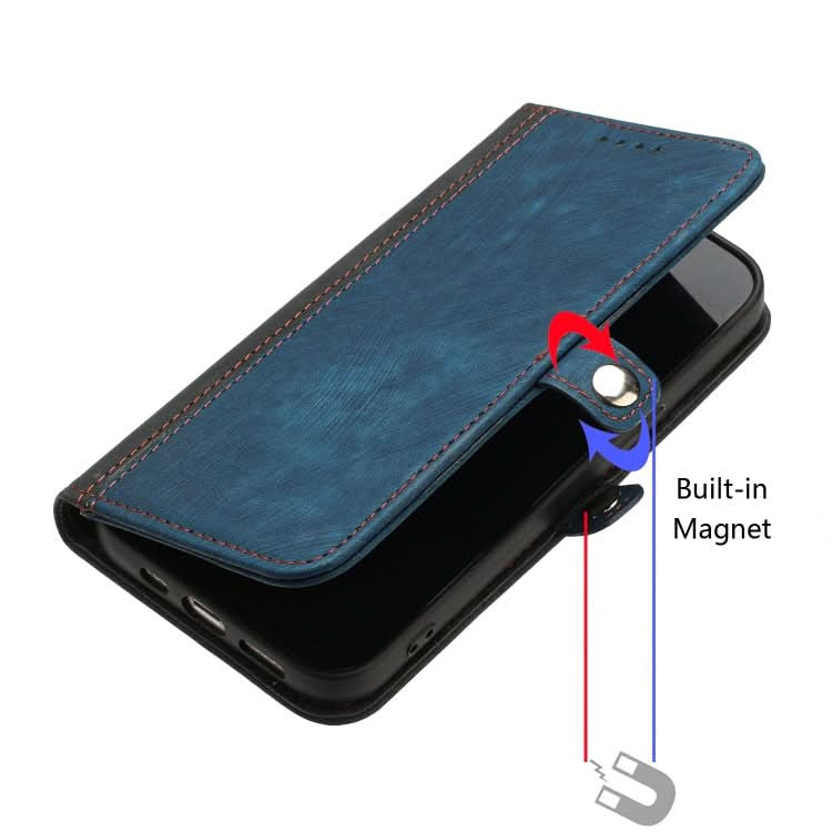 Side Buckle Double Fold Hand Strap Leather Phone Case, Series 1