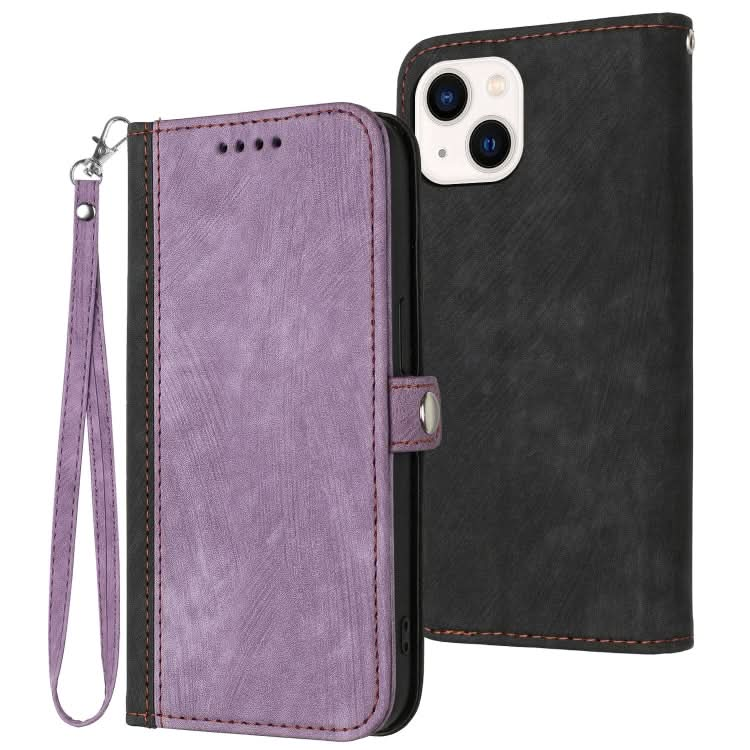 Side Buckle Double Fold Hand Strap Leather Phone Case, Series 1