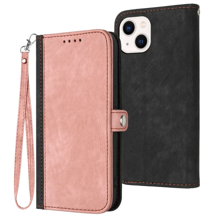 Side Buckle Double Fold Hand Strap Leather Phone Case, Series 2