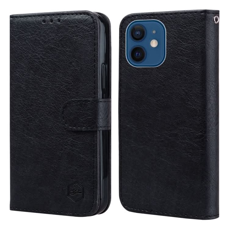 Skin Feeling Oil Leather Texture PU + TPU Phone Case, Series 4