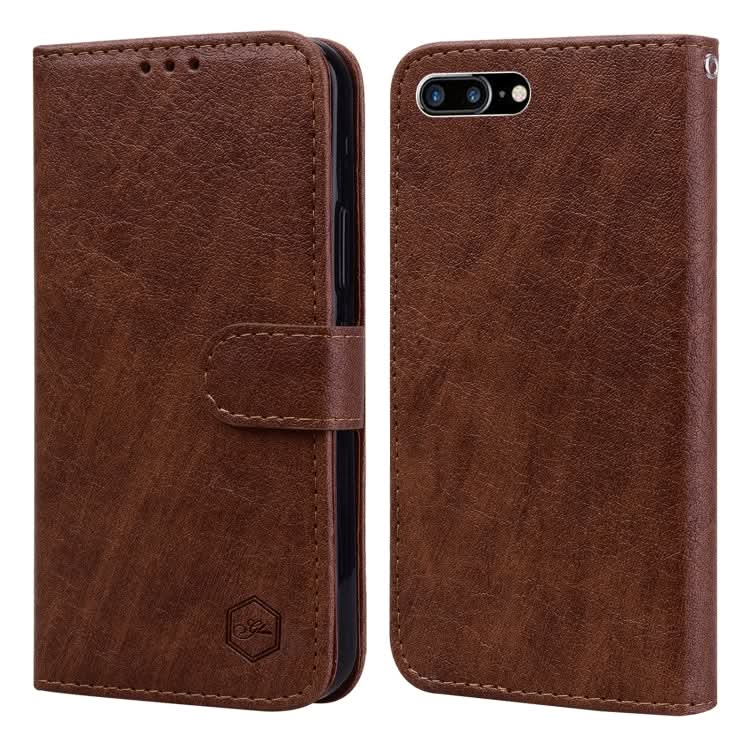 Skin Feeling Oil Leather Texture PU + TPU Phone Case, Series 3