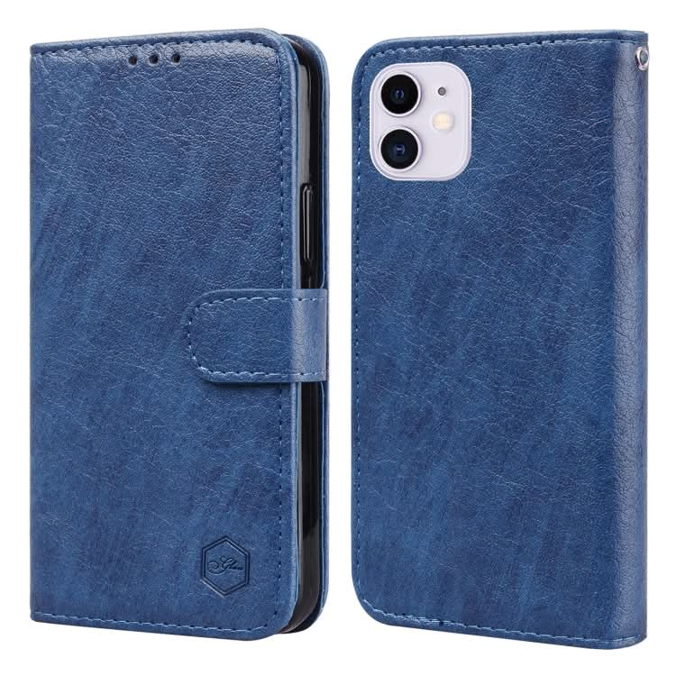 Skin Feeling Oil Leather Texture PU + TPU Phone Case, Series 1