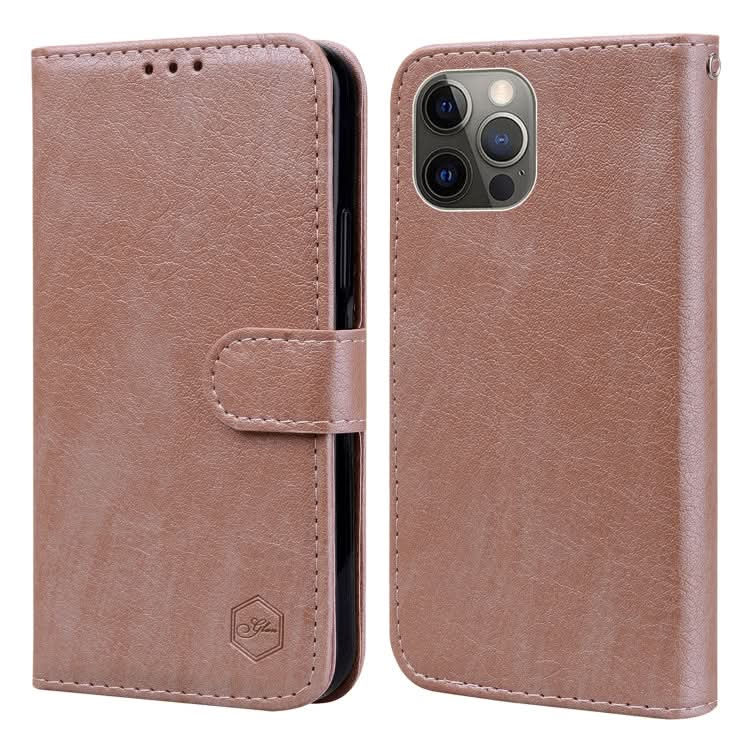 Skin Feeling Oil Leather Texture PU + TPU Phone Case, Series 4