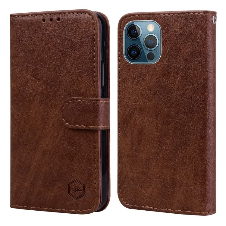 Skin Feeling Oil Leather Texture PU + TPU Phone Case, Series 1