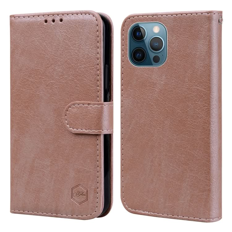 Skin Feeling Oil Leather Texture PU + TPU Phone Case, Series 3