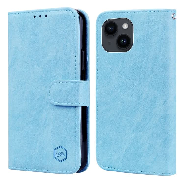 Skin Feeling Oil Leather Texture PU + TPU Phone Case, Series 3