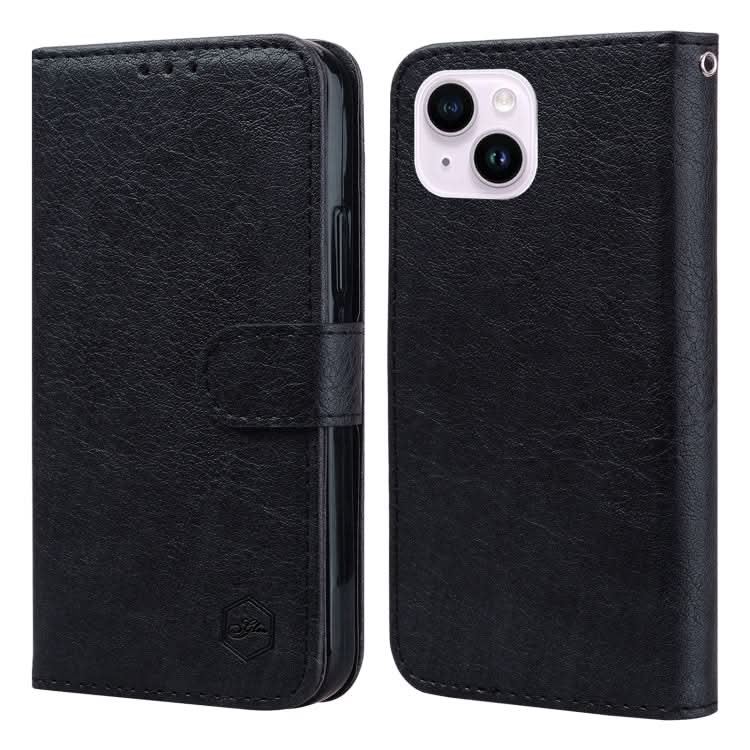 Skin Feeling Oil Leather Texture PU + TPU Phone Case, Series 4