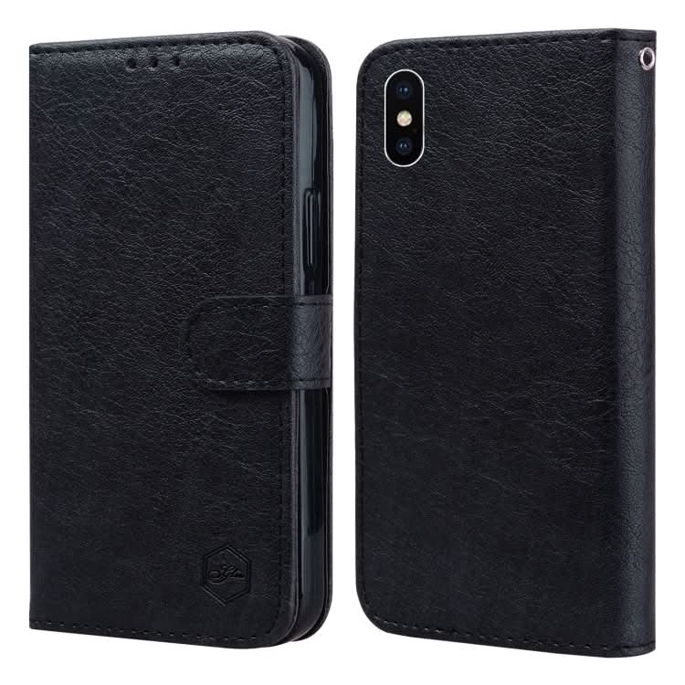 Skin Feeling Oil Leather Texture PU + TPU Phone Case, Series 2