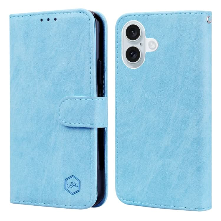 Skin Feeling Oil Leather Texture PU + TPU Phone Case, Series 3