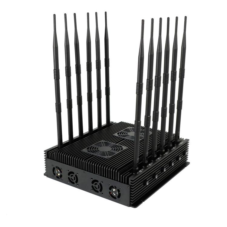 JAX-101F-12 2G/3G/4G/5G/WiFi/GPS Mobile Signal Jammer