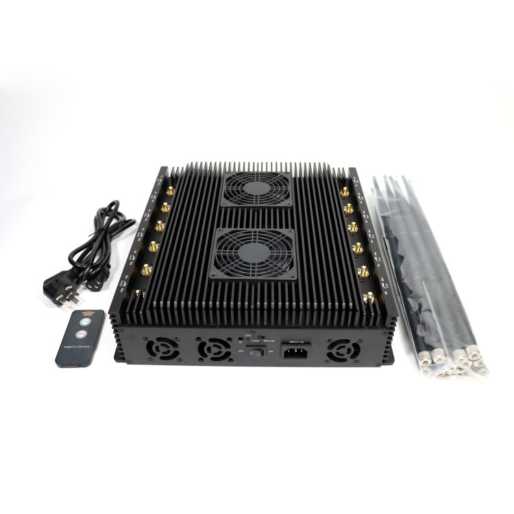 JAX-101F-12 2G/3G/4G/5G/WiFi/GPS Mobile Signal Jammer