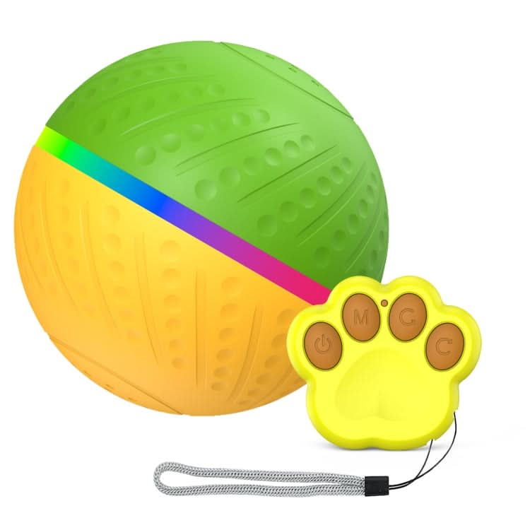 O3 8.5cm Intelligent Remote Control Pet Toy Dog Training Luminous Ball with Radar Trigger - Reluova