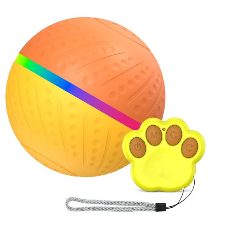 O3 8.5cm Intelligent Remote Control Pet Toy Dog Training Luminous Ball with Radar Trigger - Reluova