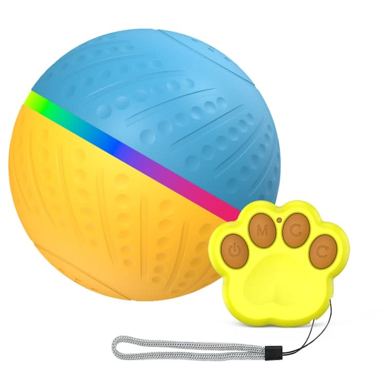 O3 8.5cm Intelligent Remote Control Pet Toy Dog Training Luminous Ball with Radar Trigger - Reluova