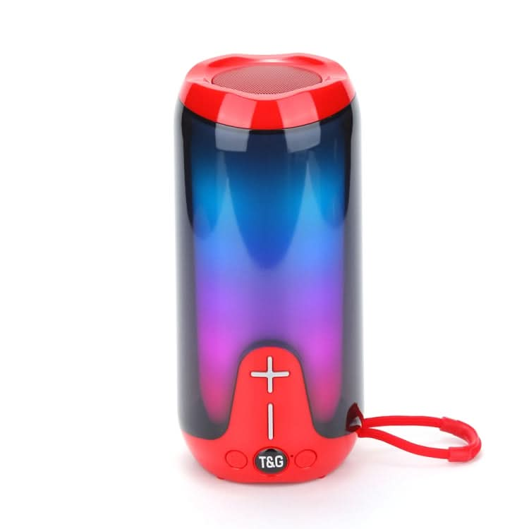 T&G TG651 Portable LED Wireless Bluetooth Speaker Outdoor TWS Subwoofer