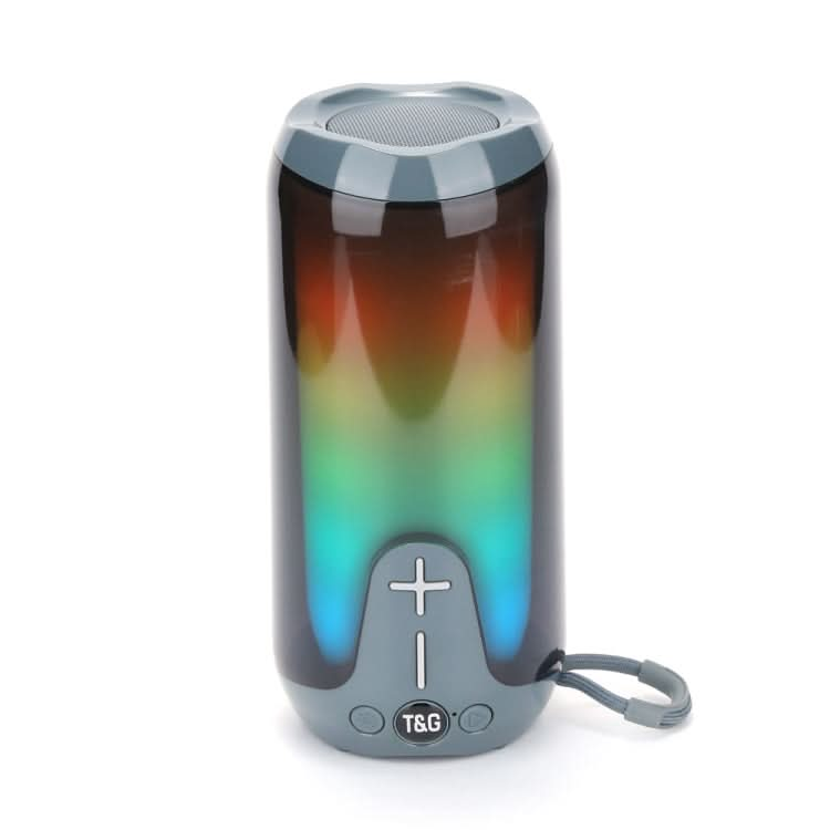 T&G TG651 Portable LED Wireless Bluetooth Speaker Outdoor TWS Subwoofer