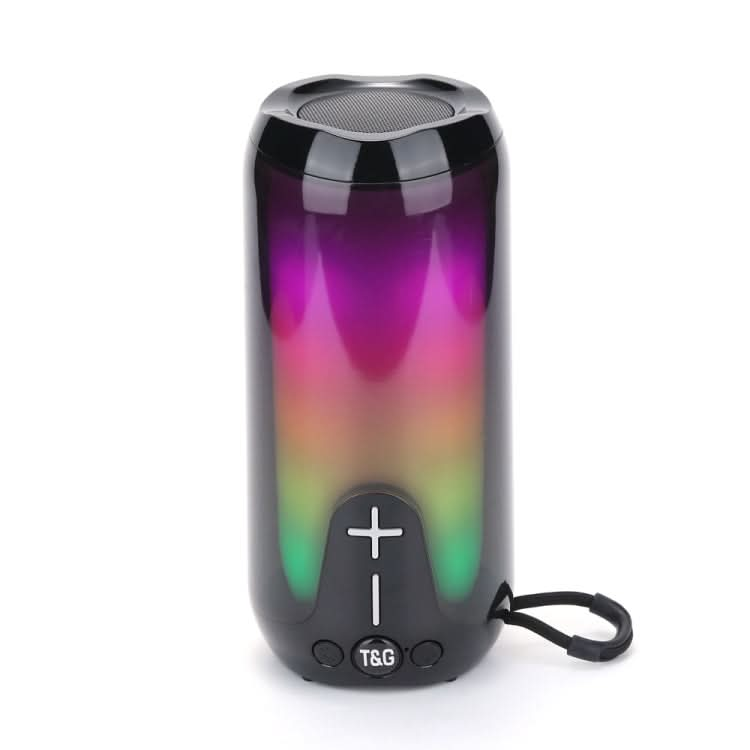 T&G TG651 Portable LED Wireless Bluetooth Speaker Outdoor TWS Subwoofer