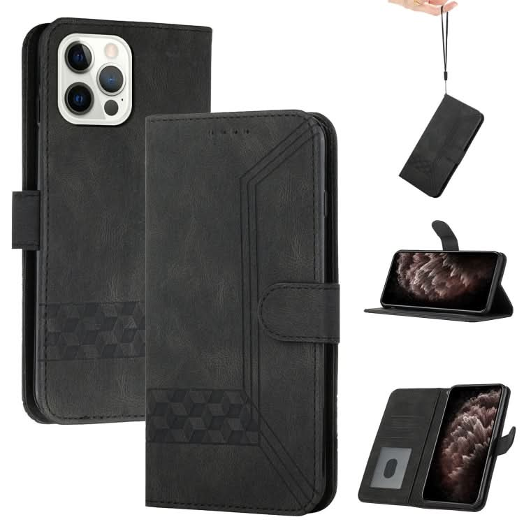 Cubic Skin Feel Flip Leather Phone Case, Series 2