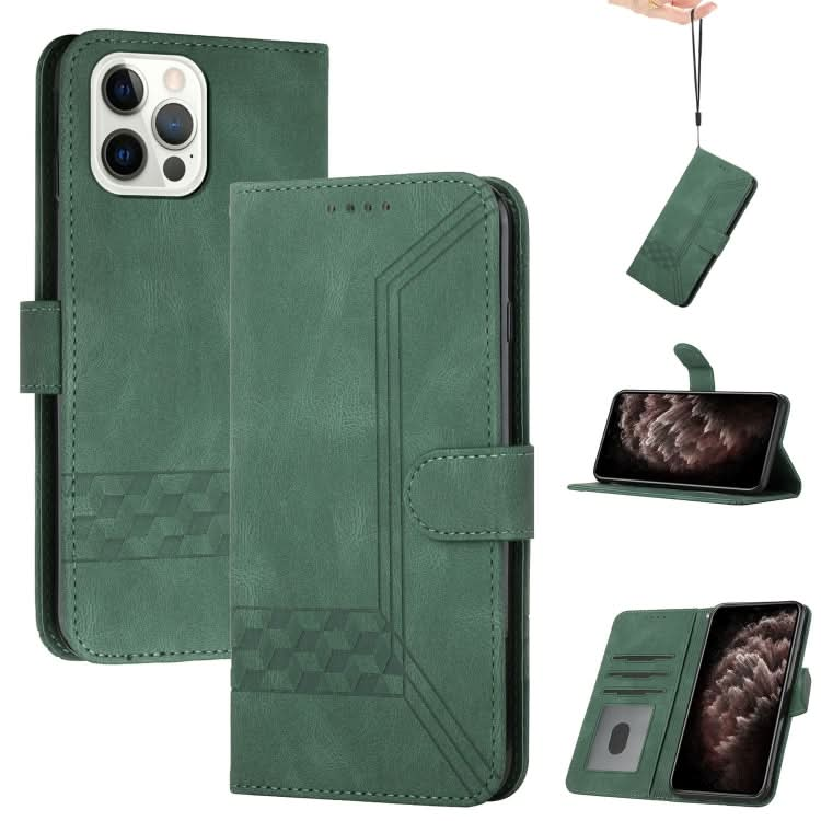 Cubic Skin Feel Flip Leather Phone Case, Series 2