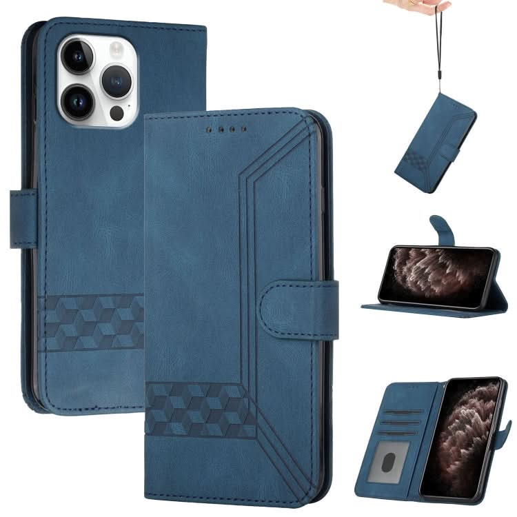 Cubic Skin Feel Flip Leather Phone Case, Series 2