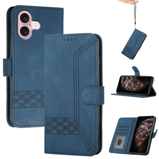 Cubic Skin Feel Flip Leather Phone Case, Series 2