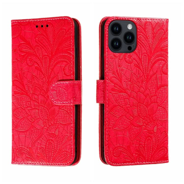 Lace Flower Embossing Flip Leather Phone Case, Series 1