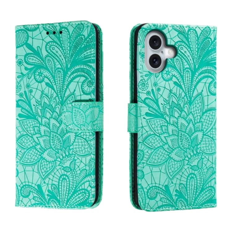 Lace Flower Embossing Flip Leather Phone Case, Series 1