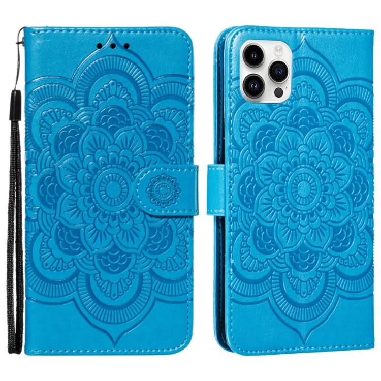 Mandala Embossing Pattern Horizontal Flip Leather Phone Case, Series 3