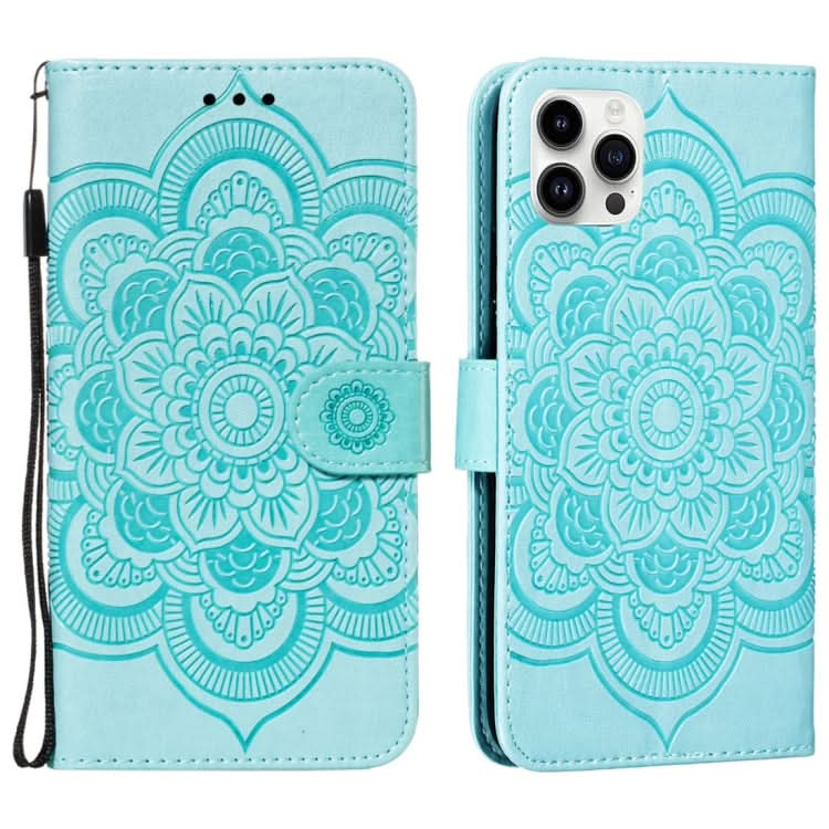 Mandala Embossing Pattern Horizontal Flip Leather Phone Case, Series 3