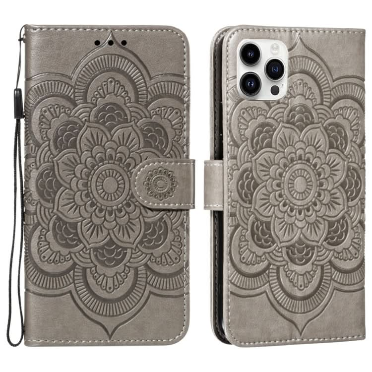 Mandala Embossing Pattern Horizontal Flip Leather Phone Case, Series 3