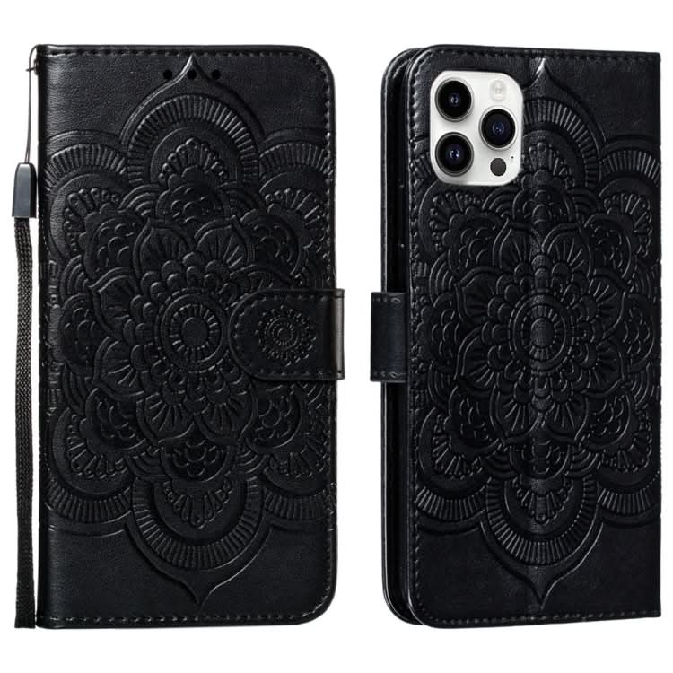 Mandala Embossing Pattern Horizontal Flip Leather Phone Case, Series 3