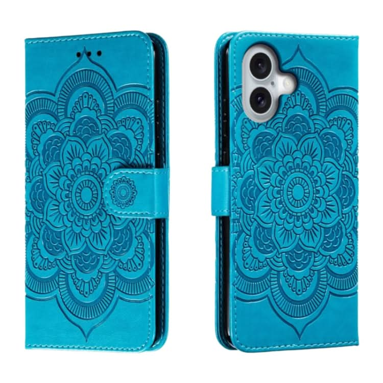 Mandala Embossing Pattern Horizontal Flip Leather Phone Case, Series 3