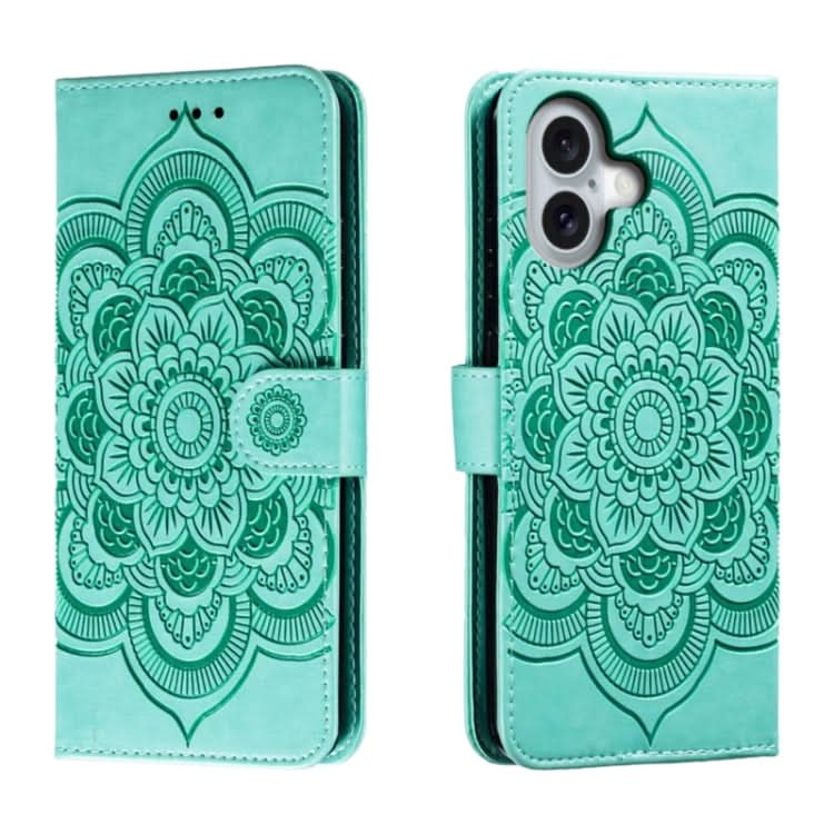 Mandala Embossing Pattern Horizontal Flip Leather Phone Case, Series 3