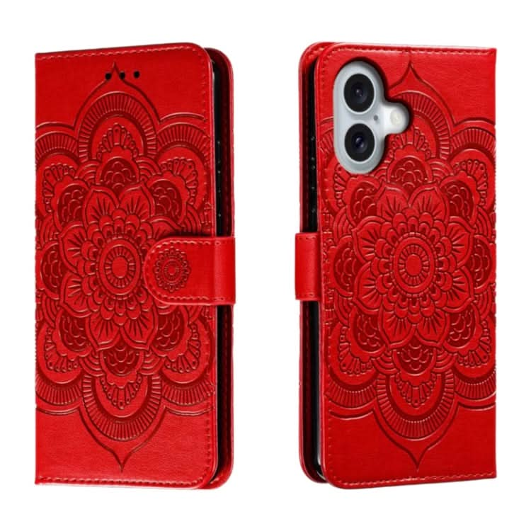 Mandala Embossing Pattern Horizontal Flip Leather Phone Case, Series 3