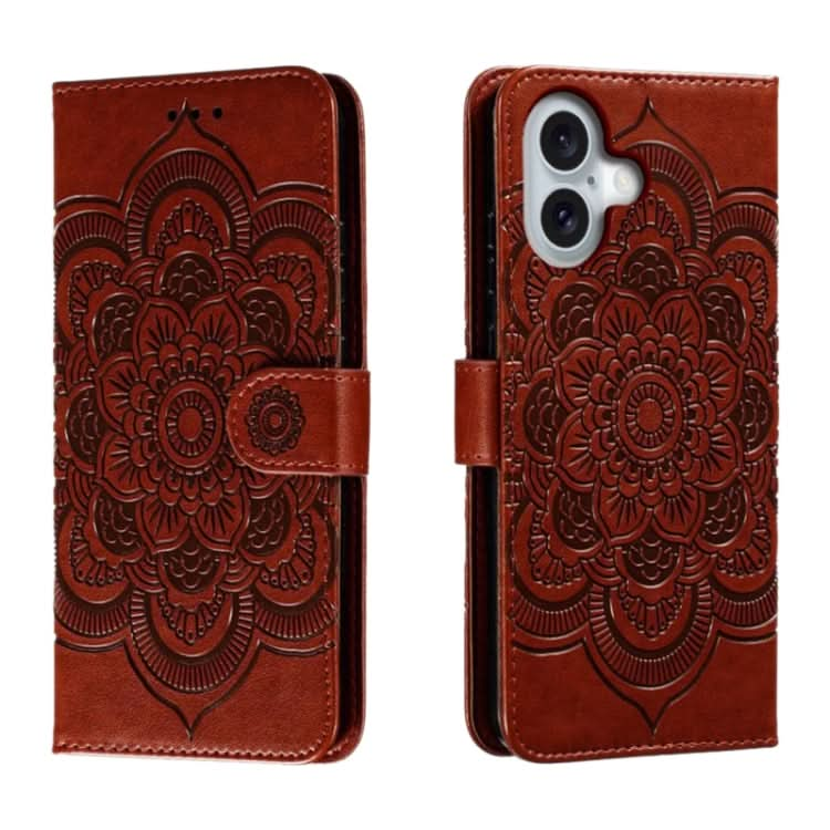 Mandala Embossing Pattern Horizontal Flip Leather Phone Case, Series 3