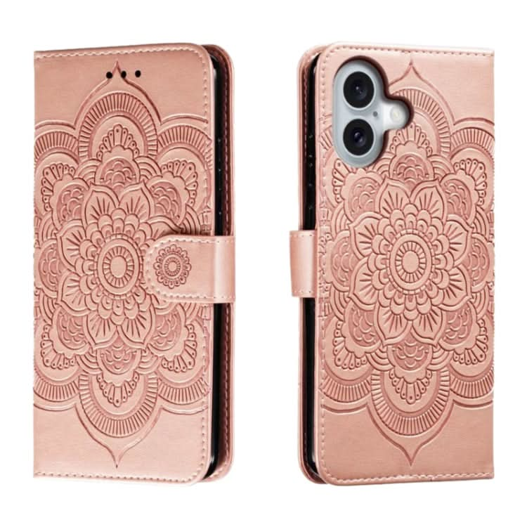 Mandala Embossing Pattern Horizontal Flip Leather Phone Case, Series 3