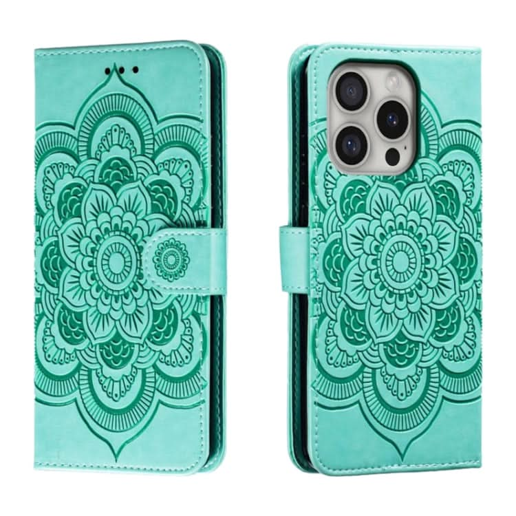 Mandala Embossing Pattern Horizontal Flip Leather Phone Case, Series 2