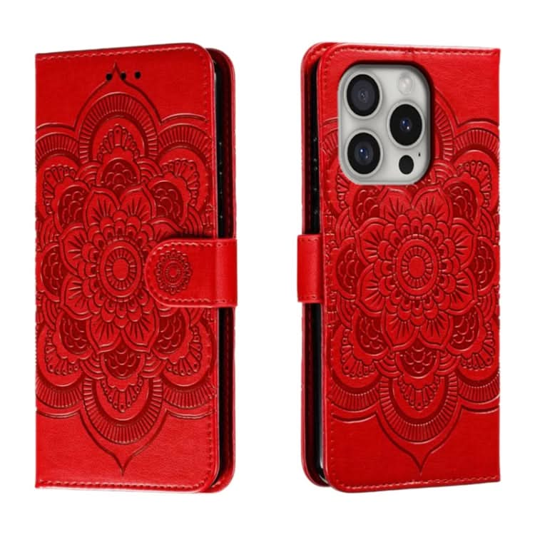 Mandala Embossing Pattern Horizontal Flip Leather Phone Case, Series 2